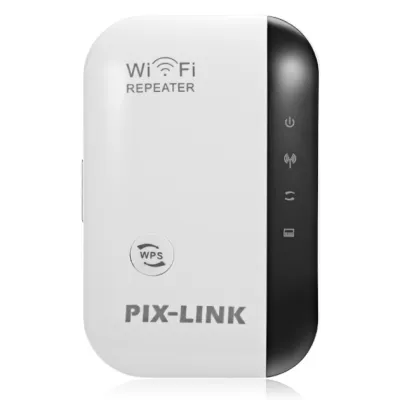 Ретранслятор репітер підсилювач сигналу Wi-Fi Pix-Link LV-WR03 White (16170-hbr) Ретранслятор репітер підсилювач сигналу Wi-Fi Pix-Link LV-WR03 White (16170-hbr)