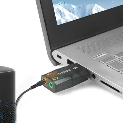 Звукова карта Atcom 5.1 USB QTS-005 Black (16159-hbr) Звукова карта Atcom 5.1 USB QTS-005 Black (16159-hbr)