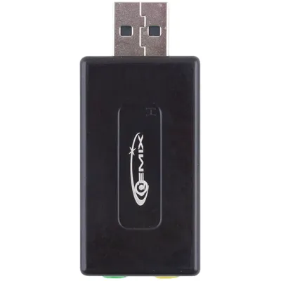 Звукова карта Atcom 7.1 USB QTS-007 Black (16160-hbr)