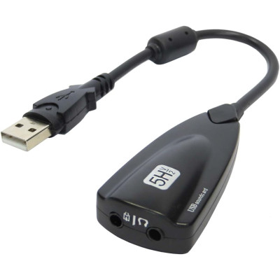 Звукова карта Atcom 7.1 USB QTS-008 Black (16161-hbr)
