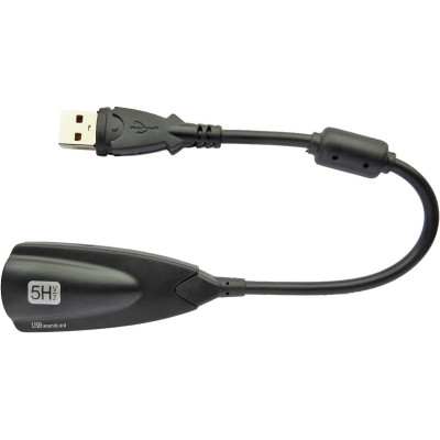 Звукова карта Atcom 7.1 USB QTS-008 Black (16161-hbr) Звукова карта Atcom 7.1 USB QTS-008 Black (16161-hbr)