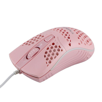 Комп'ютерна миша T-Wolf V15 RGB LED 1600 DPI Pink Комп'ютерна миша T-Wolf V15 RGB LED 1600 DPI Pink