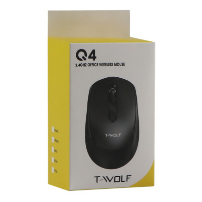 Бездротова оптична мишка T-Wolf Q4 2.4G Чорний Бездротова оптична мишка T-Wolf Q4 2.4G Чорний