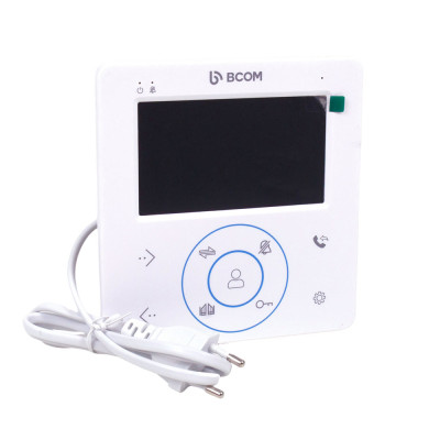 Комплект відеодомофона і відеопанель BCOM BD-480 White Kit Комплект відеодомофона і відеопанель BCOM BD-480 White Kit
