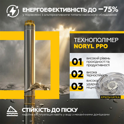 Насос глубинный Mytec 3STm 750