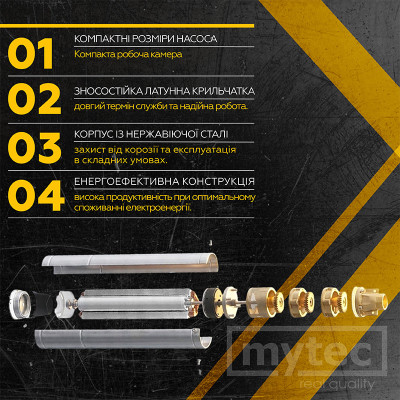 Насос глубинный Mytec 4SKM 100 Насос глубинный Mytec 4SKM 100