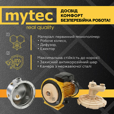 Насос поверхневий Mytec JS (1,1 кВт) Насос поверхневий Mytec JS (1,1 кВт)