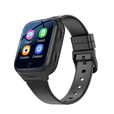 Наручные смарт-часы детские K9 с функцией телефона 4G и GPS / WiFi Black (16415-hbr)