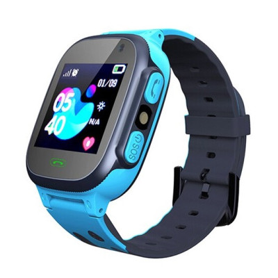 Наручные смарт-часы детские Aishi Q15 с функцией звонка 4G и GPS Blue (16418-hbr)