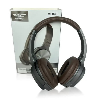 Бездротові навушники No Brand LELISU LS-202 Bluetooth Grey Бездротові навушники No Brand LELISU LS-202 Bluetooth Grey