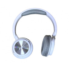 Бездротові навушники RIAS WH220 Bluetooth з функцією FM-радіо White