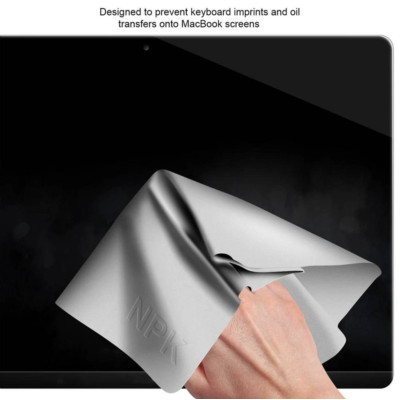 Захисна накладка Standart NPK для клавіатури ноутбука MacBook 15-16 дюймів 1 шт Бежевий Захисна накладка Standart NPK для клавіатури ноутбука MacBook 15-16 дюймів 1 шт Бежевий