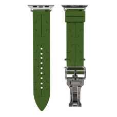 Силіконовий ремінець Hermes Apple Watch 41/40/38 мм Green