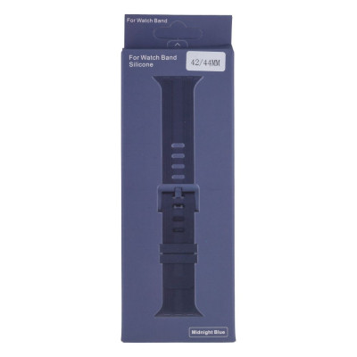 Ремешок Smart watch band Silicone Shine Apple Watch 49/45/44/42 mm Midnight Blue Ремешок Smart watch band Silicone Shine Apple Watch 49/45/44/42 mm Midnight Blue