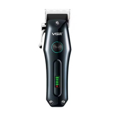 Машинка для стрижки волос VGR V-969 LED-дисплей аккумуляторная 1200mAh Black
