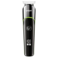 Машинка для стрижки волос VGR V-291 LED-дисплей аккумуляторная 4 насадки 600mAh 5W Black