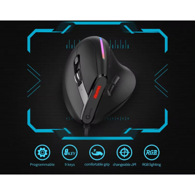 Миша провідна Zelotes T-50 RGB Миша провідна Zelotes T-50 RGB