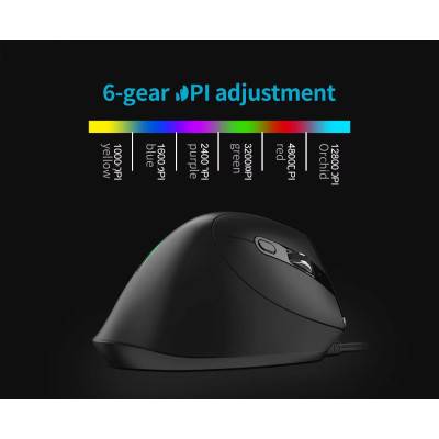 Миша провідна Zelotes T-50 RGB Миша провідна Zelotes T-50 RGB