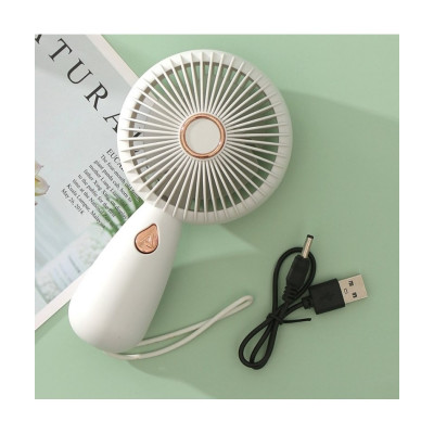 Вентилятор ручной аккумуляторный Mini Fan ZB103 Белый Вентилятор ручной аккумуляторный Mini Fan ZB103 Белый