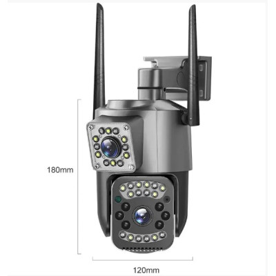Уличная IP камера видеонаблюдения No Brand SC03 V380pro (2105418551)