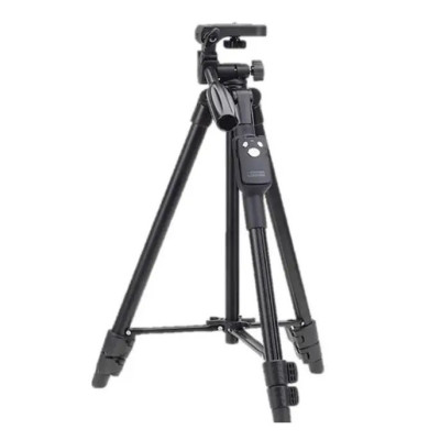 Штатив трипод RIAS 3388 для камери та телефону з пультом ДК 0.50-1.35м Black