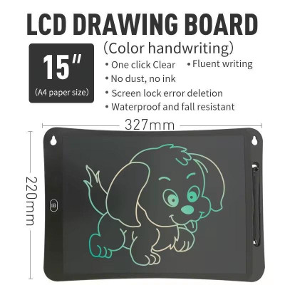 Цветной графический планшет для рисования Psheko Writing Tablet 15