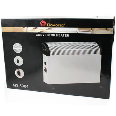 Обігрівач конвекторний Domotec MS-5904 2000W White Обігрівач конвекторний Domotec MS-5904 2000W White