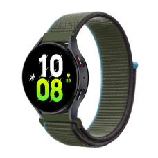 Ремінець Universal Nylon 22 mm Samsung/Amazfit/Huawei Dark Green