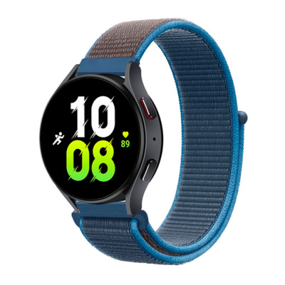 Ремешок Universal Nylon 20 mm Samsung/Amazfit/Huawei Blue