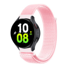 Ремешок Universal Nylon 20 mm Samsung/Amazfit/Huawei Pink