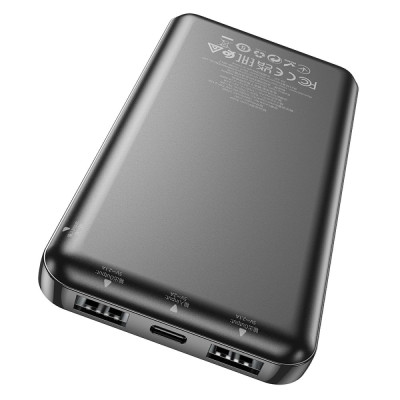 Универсальная мобильная батарея Hoco J100 High-ranking 10000 mAh Black (32283_2917021) Универсальная мобильная батарея Hoco J100 High-ranking 10000 mAh Black (32283_2917021)