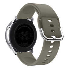 Ремешок Universal 22 mm Silicone Design Samsung/Amazfit/Huawei Olive Green