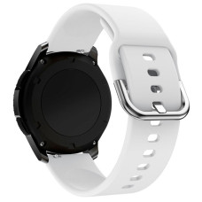 Ремешок Universal 22 mm Silicone Design Samsung/Amazfit/Huawei White