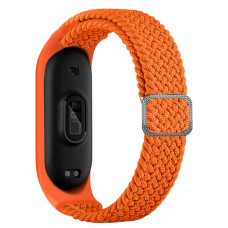 Плетеный ремешок Elastic Adjustment Xiaomi Mi Band 7/6/5/4/3 Papaya