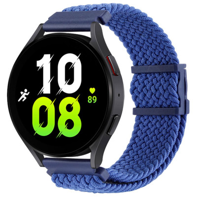 Нейлоновий ремінець Universal 20 mm Elastic Adjustment Samsung/Amazfit/Huawei Blue