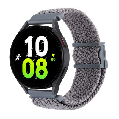 Нейлоновий ремінець Universal 20 mm Elastic Adjustment Samsung/Amazfit/Huawei Gray