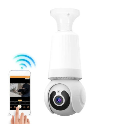 IP-камера видеонаблюдения RIAS Q26 E27 White IP-камера видеонаблюдения RIAS Q26 E27 White