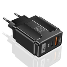 Зарядний пристрій XON PowerCharge 20W PD20 USB Type-C Black (PCWA020020A1С1B 6136)