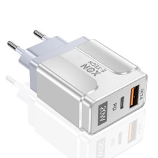 Зарядний пристрій XON PowerCharge 20W PD20 USB Type-C White (PCWA020020A1С1W 6143)