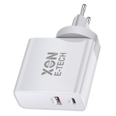 Зарядний пристрій XON PowerCharge 65W PD65 USB Type-C White (PCCW0065AC0W 5924)