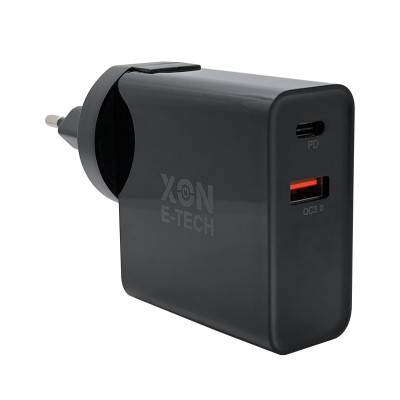 Зарядний пристрій XON PowerCharge 48W PD45 USB Type-C Black (PCCW0045AC0B 5900)