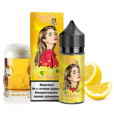 Набор для самозамеса солевой FlavorLab Lady 30 мл 0-50 мг Лимонное пиво (16564)