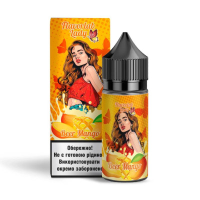 Набор для самозамеса солевой FlavorLab Lady 30 мл 0-50 мг Манговое пиво (16565)