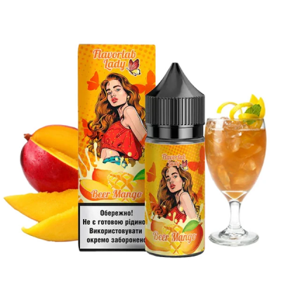 Набор для самозамеса солевой FlavorLab Lady 30 мл 0-50 мг Манговое пиво (16565)