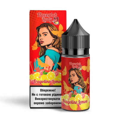 Набор для самозамеса солевой FlavorLab Lady 30 мл 0-50 мг Лимон Фраголино (16567)