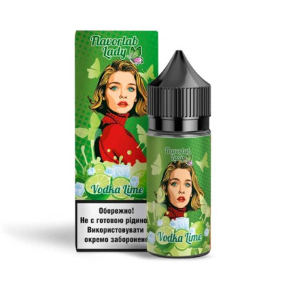 Набор для самозамеса солевой FlavorLab Lady 30 мл 0-50 мг Лайм Водка (16568)