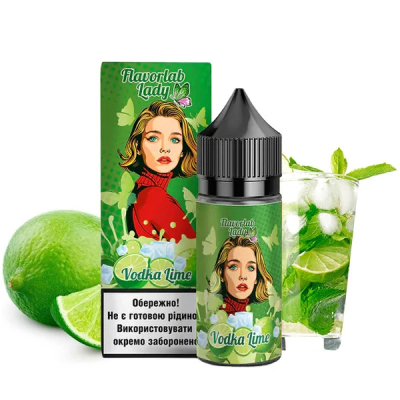 Набор для самозамеса солевой FlavorLab Lady 30 мл 0-50 мг Лайм Водка (16568) Набор для самозамеса солевой FlavorLab Lady 30 мл 0-50 мг Лайм Водка (16568)