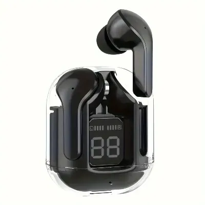 Навушники бездротові Bluetооth TWS Air 31 з боксом для заряджання Black (16499)