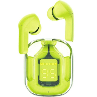 Навушники бездротові Bluetооth TWS Air 31 з боксом для заряджання Green (16503) Навушники бездротові Bluetооth TWS Air 31 з боксом для заряджання Green (16503)