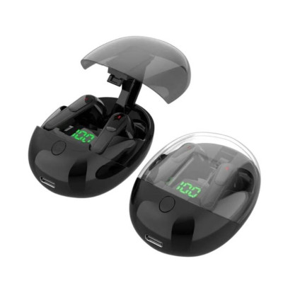 Наушники беспроводные блютуз TWS Pro One с боксом для зарядки Black (16504) Наушники беспроводные блютуз TWS Pro One с боксом для зарядки Black (16504)
